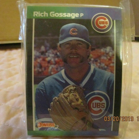 Donruss Other - 89 Richard Gossage Cubs Floyd Franklin